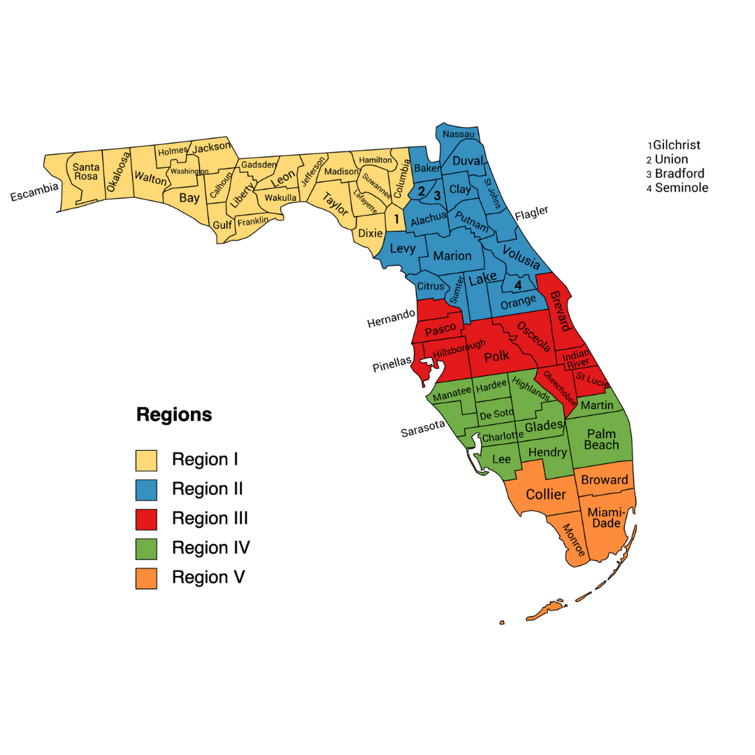 Regions And Districts – Florida FCCLA